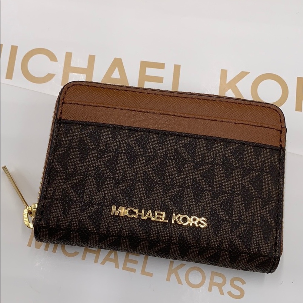 MICHAEL KORS JET SET TRAVEL MD ZA CARD CASE - Picture 10 of 16